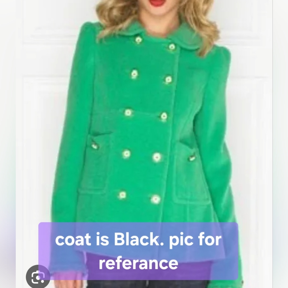 Juicy Couture Essex Peacoat in Black
